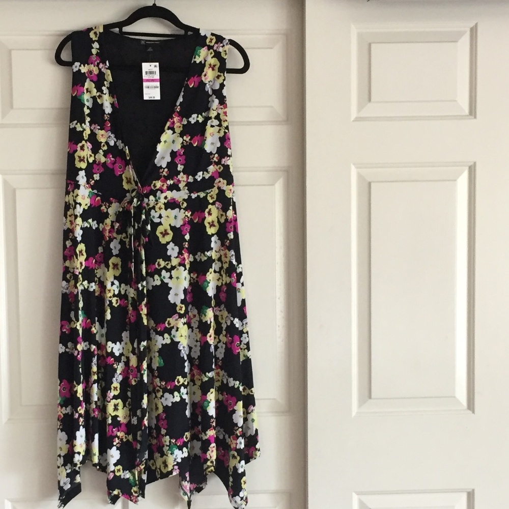 MAXI Wrap Around Dress I.N.C Floral design
